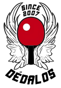 Logo Dédalos tenis de mesa